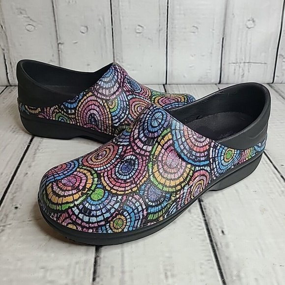 CROCS Shoes - Crocs Neria Pro II Womens Size 8 Rubber Slip On Nursing Work Clogs Shoes Black